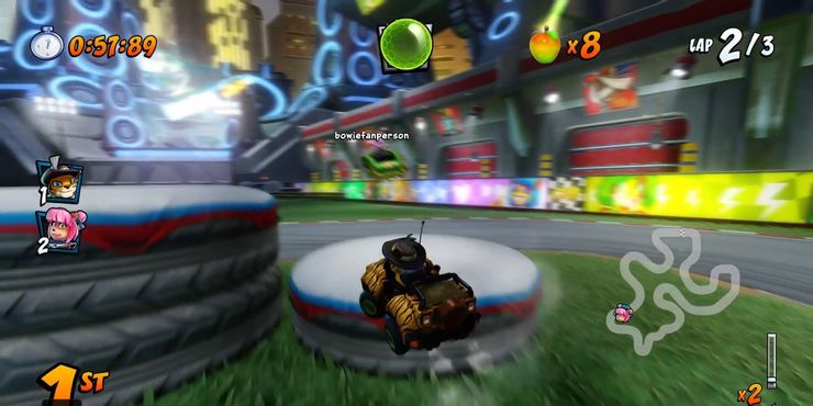 Slide Coliseum Shortcut Crash Team Racing